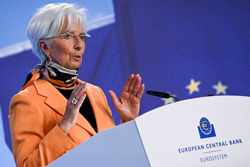 La presidenta del Banco Central Europeo (BCE), Christine Lagarde, en marzo de 2025. REUTERS/Jana Rodenbusch