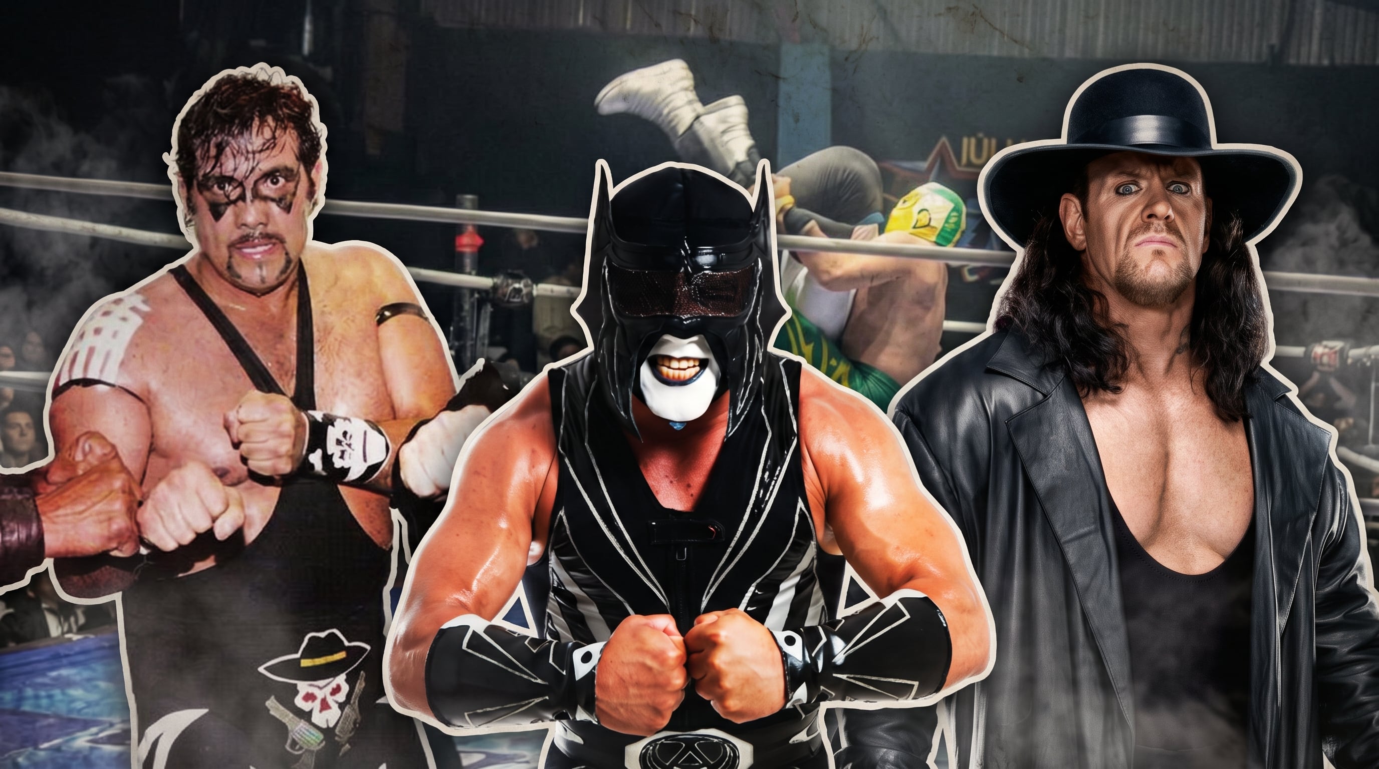 El martinete ha protagonizado algunos de los momentos más polémicos de la lucha libre mexicana y estadounidense. (Ilustración: Jesús Beltrán)