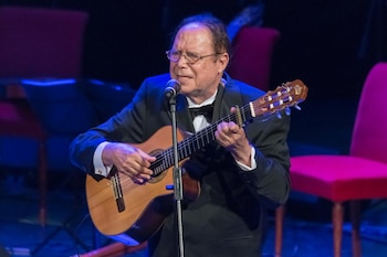 Gilberto Puente, junto con su