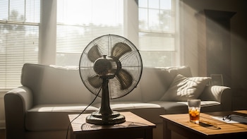 En medio de una ola de calor extrema, no use ventiladores en interiores si la temperatura supera este límite, advierten los expertos