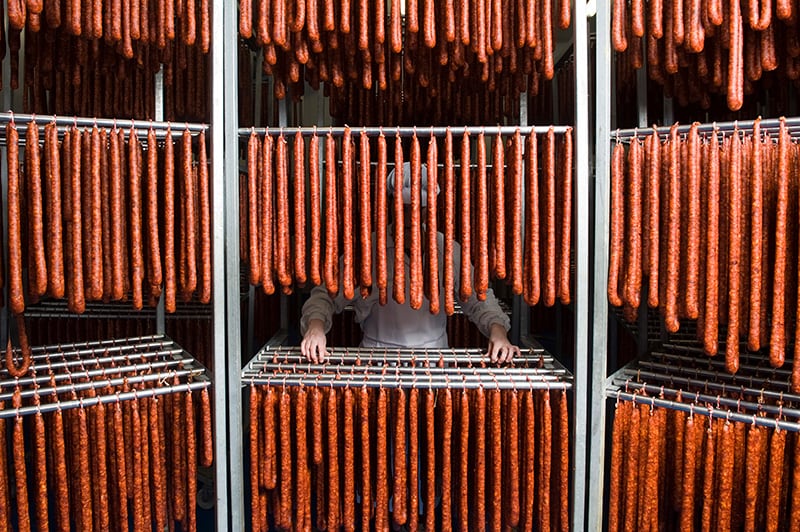Proceso de elaboración de la Chistorra de Navarra (Reyno Gourmet)