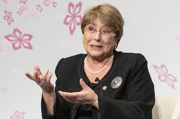 Michelle Bachelet fue presidenta de