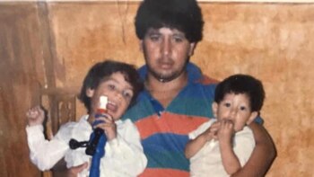 Segundo Tevez junto a sus