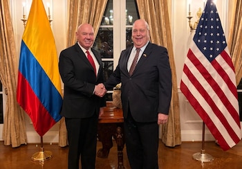 El embajador de Colombia en