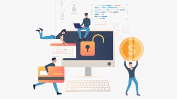 Cyber thieves robbing computer bank