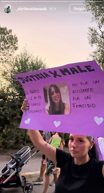 Malena fue asesinada de 10