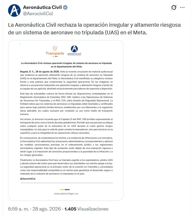 La entidad rechazó la