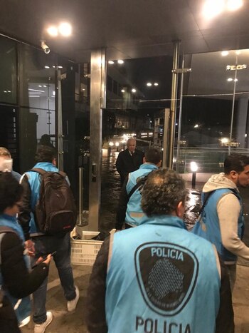 El allanamiento en el departamento