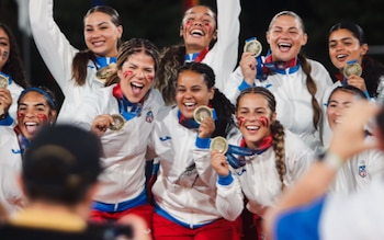 La novena puertorriqueña ganó el oro invicto en la Super Ronda, Islas Vírgenes se quedó con la plata y República Dominicana recibió el bronce. (X/ @SDQ2026)