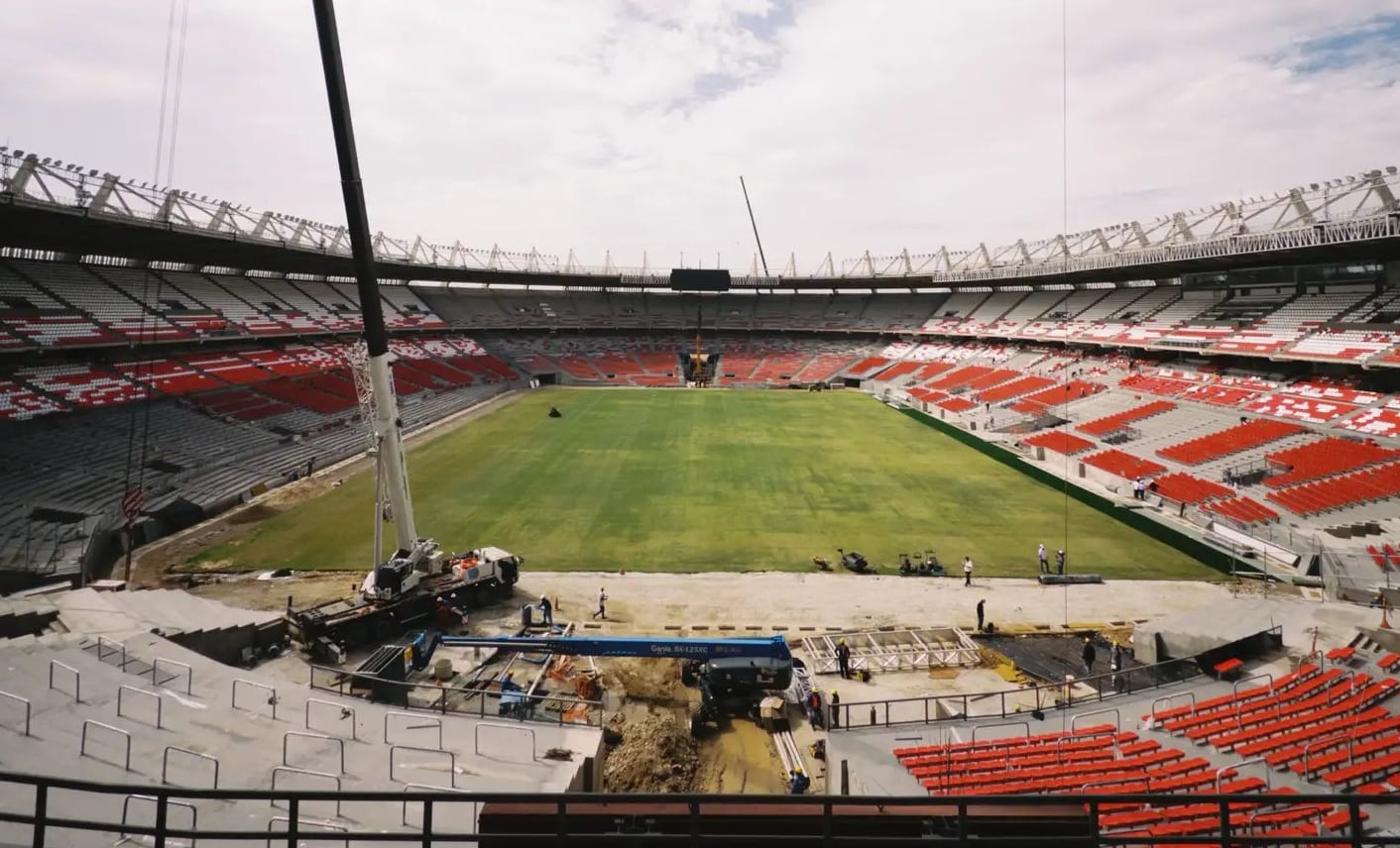 El Estadio Metropolitano de Barranquilla se encuentra muy cerca de la finalización de las obras para la final de la Copa Sudamericana - crédito @gmm_625/TikTok
