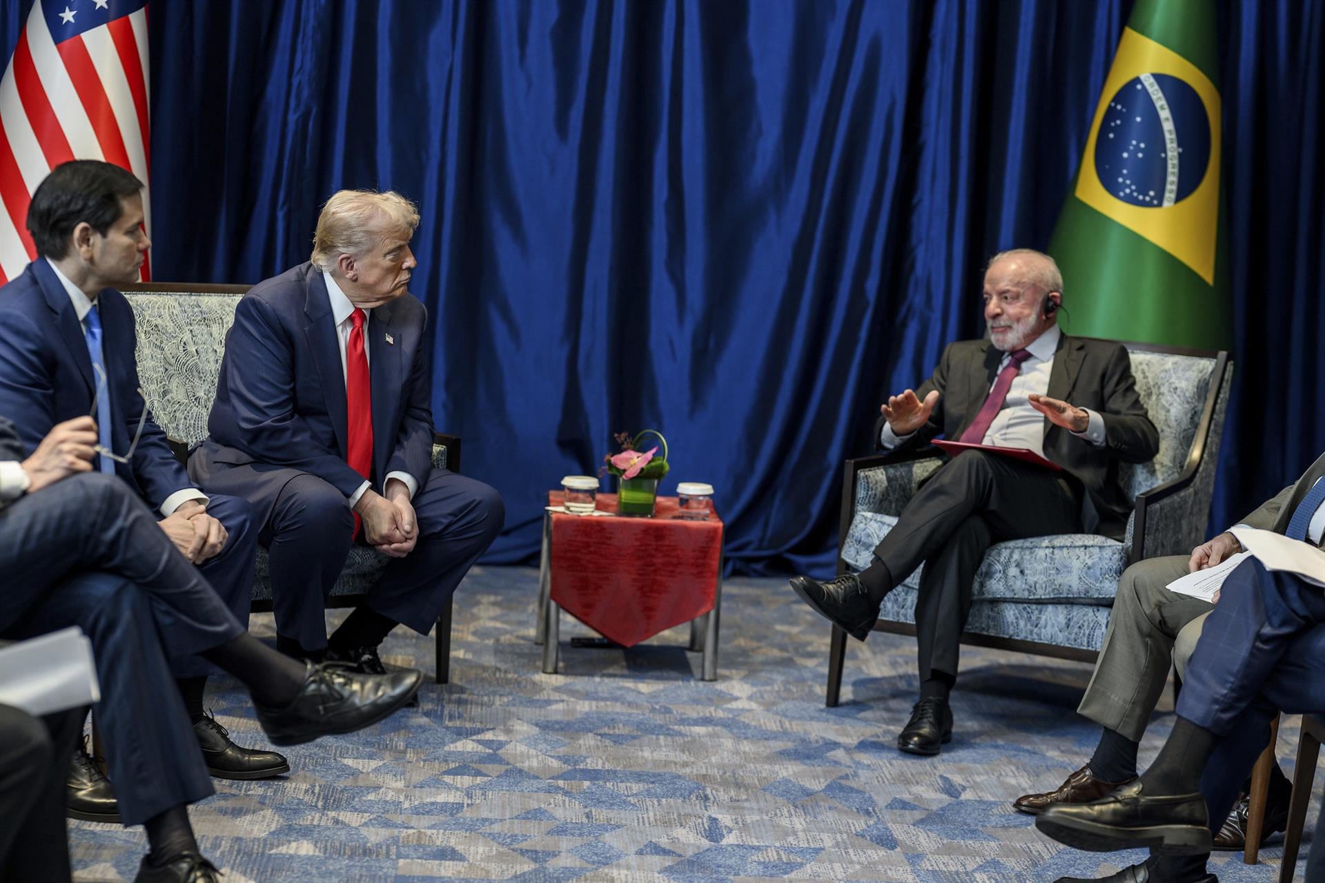 El presidente brasileño ofreció colaboración a Trump para combatir el crimen organizado entre ambos países (Europa Press)