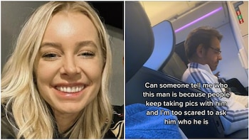 Extranjera viajó con Eugenio Derbez