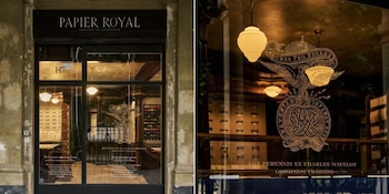 Papier Royal conserva más de 12.000 bloques de acero grabados, algunos provenientes del siglo XIX (Instagram/@papierroyalparis)