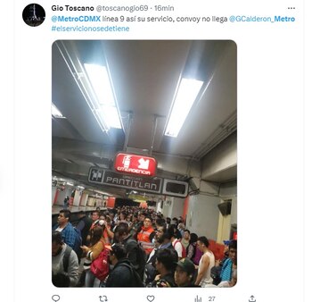 Reportaron retrasos en la Línea