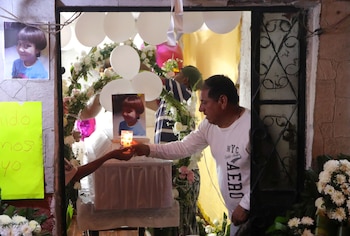 El velorio de la pequeña