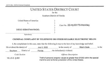 Documento judicial de Estados Unidos: la causa contra Radio.