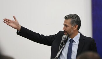 Bogotá, 21 de Febrero de 2020. Rueda de prensa Copa America 2020. En la foto: Mario Alberto Yepes. (Colprensa - Álvaro Tavera)