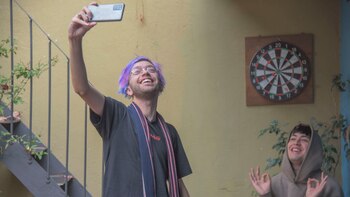 Los raperos centennials Tiago PZK