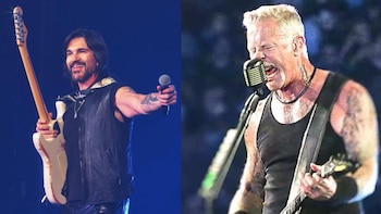 Juanes aceptó el desafío de identificar temas de Metallica en la calle y sorprendió con su resultado