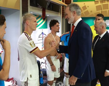 Lo que no se vio del paso de rey Felipe VI por el Mundial 2026 (Casa Real)
