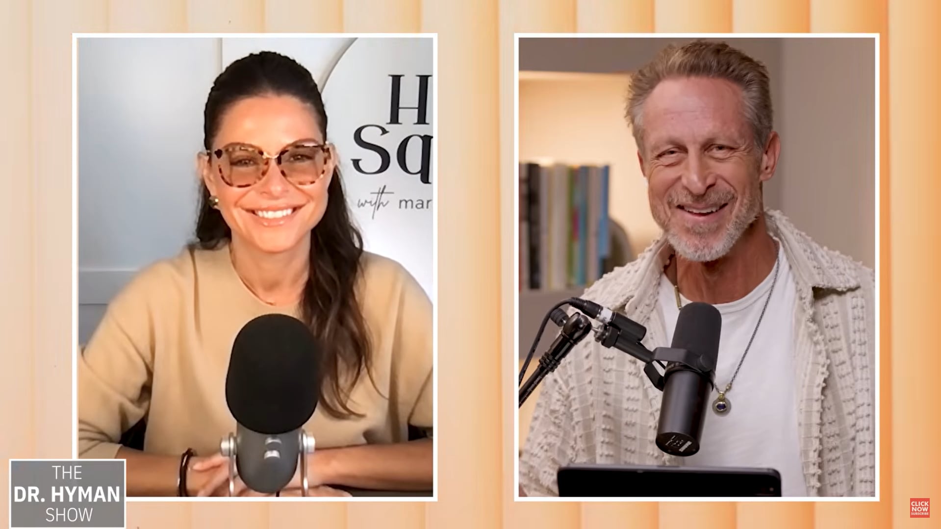 El testimonio de la presentadora Menounos destacó la importancia de la salud preventiva y el autocuidado en la vida cotidiana (The Dr. Hyman Show)
