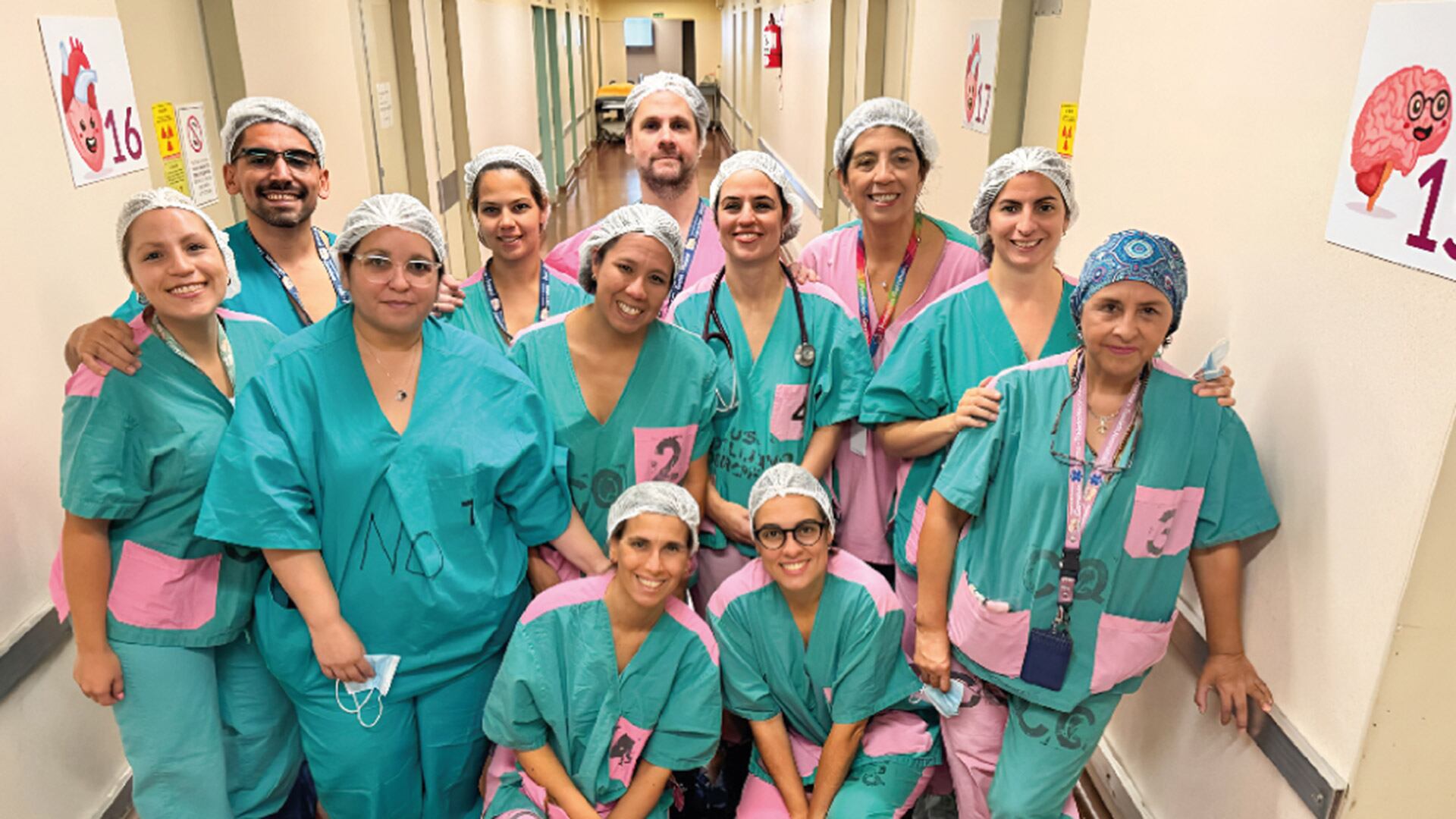 La intervención intrauterina se realizó el 9 de abril, en el marco del Programa de Diagnóstico y Tratamiento Fetal del Garrahan (gentileza Hospital Garrahan)