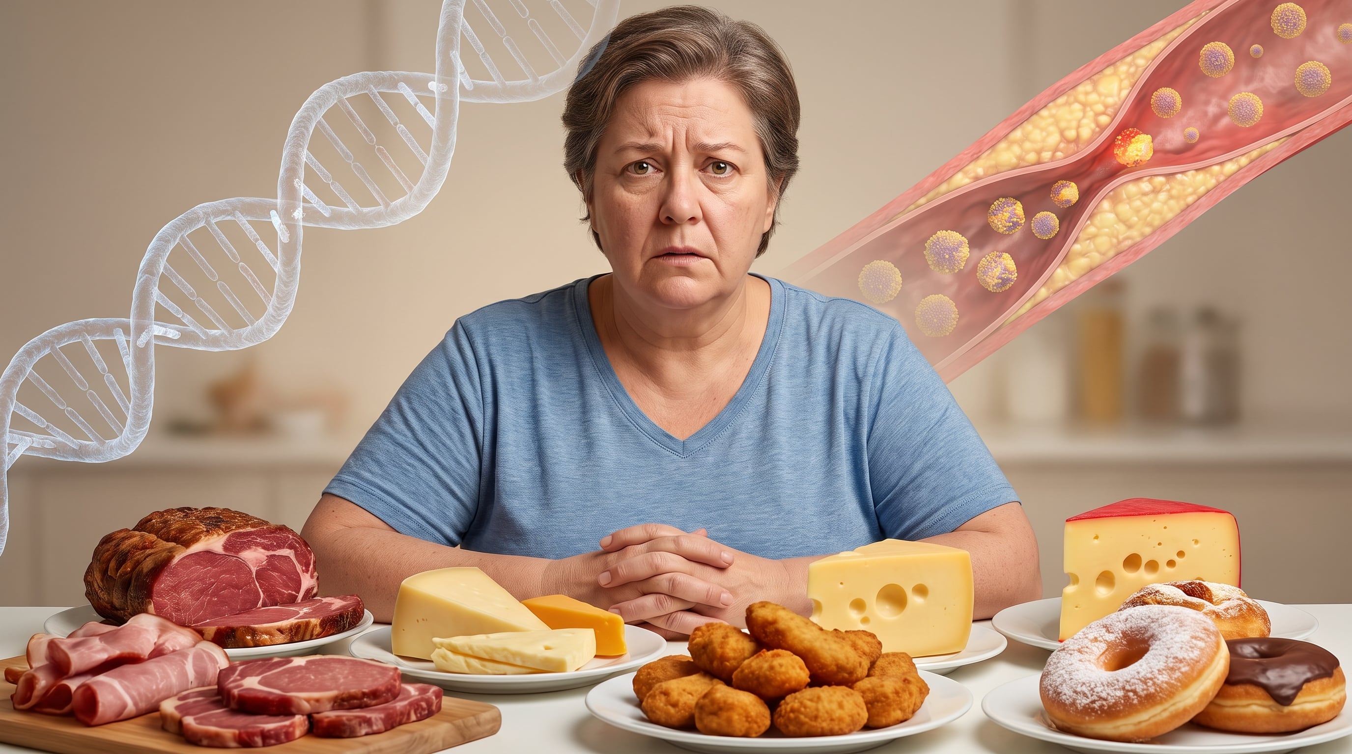 Colesterol y dietas bajas en carbohidratos: por qué la genética puede marcar la diferencia