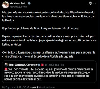 El jefe de Estado sostuvo