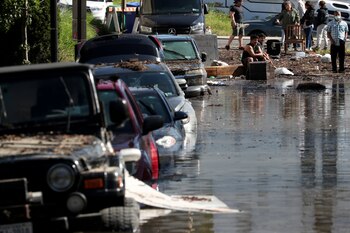 Inundaciones en el estado de Nueva York (REUTERS/Mike Segar)