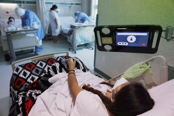 Tras un mes hospitalizado recuperó