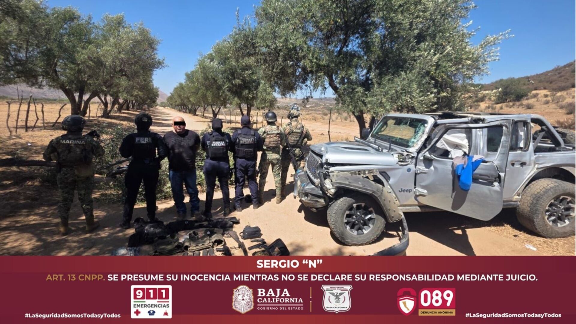 Detención de Sergio