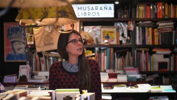 Julia Bustos en Musaraña (Télam)