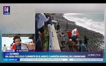 Piccolo Clemente gana campeonato mundial de longboard en El Salvador y se lo dedica a su esposa fallecida: “Mi ángel me ha estado ayudando”