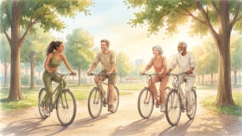 Así impacta el ciclismo en la memoria, el estrés y el círculo social