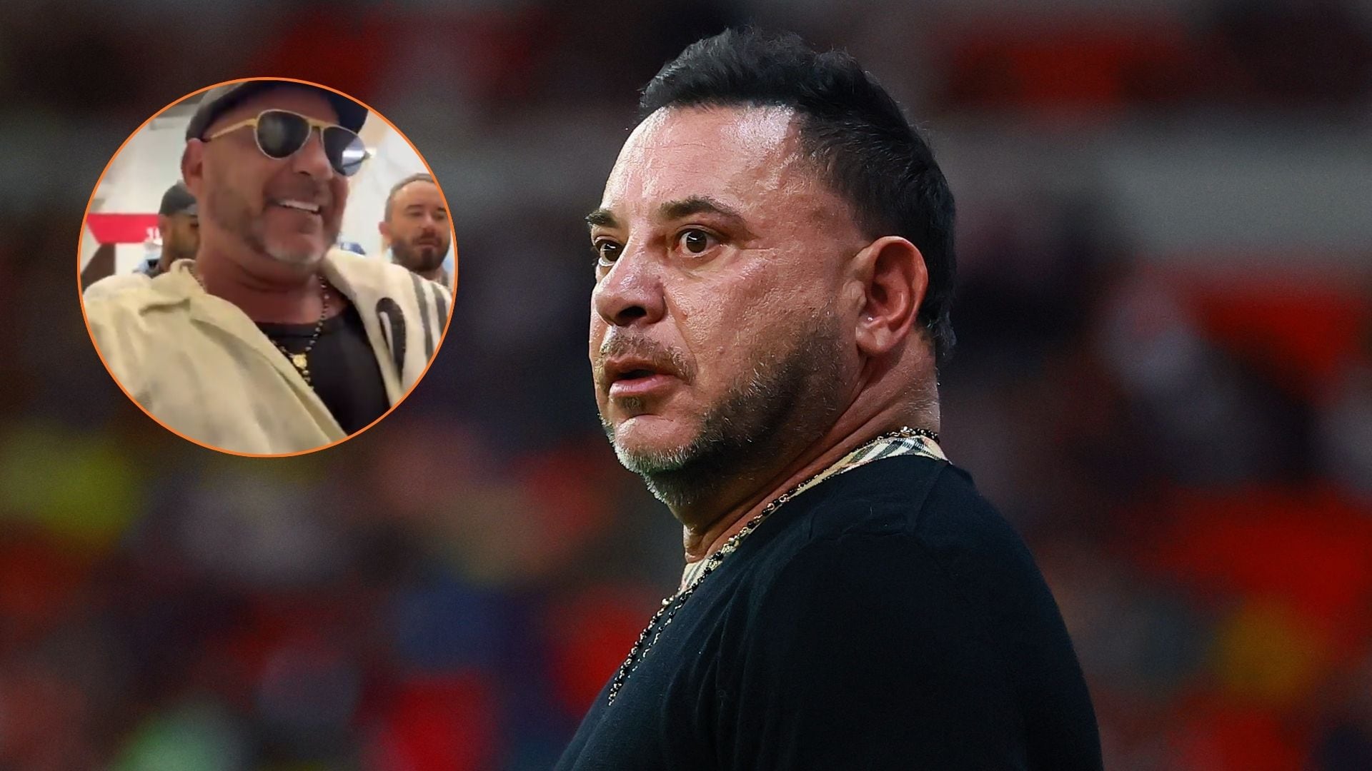 Captan al Turco Mohamed en Atlanta festejando el pase de Argentina a la final
