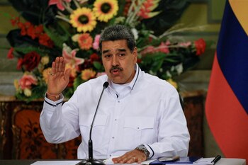 El dictador venezolanos, Nicolás Maduro
