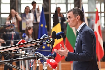 El presidente del Gobierno, Pedro