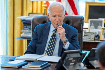 El presidente estadounidense Joe Biden