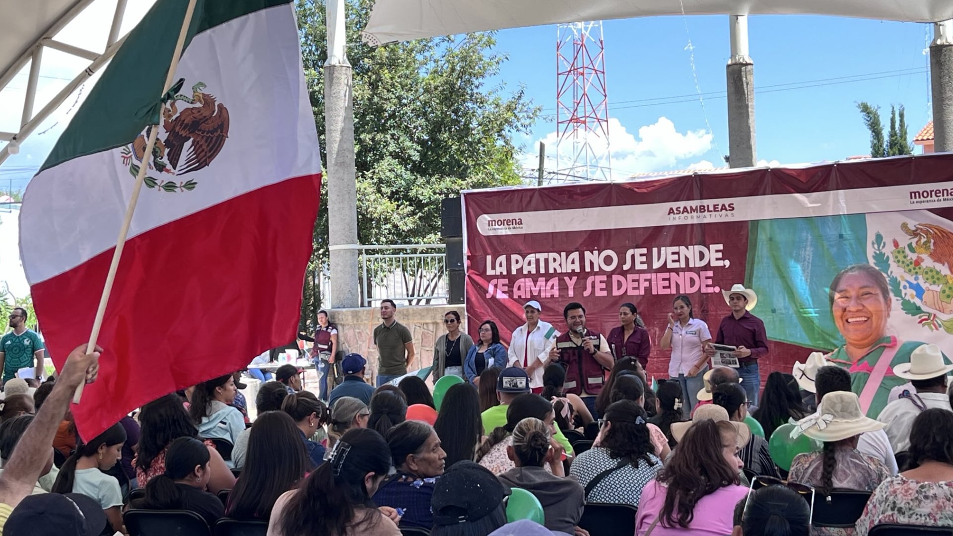 Morena convoca a más de 200 asambleas informativas arranca con discurso de soberanía y golpeteo de la derecha. (Foto: Morena)