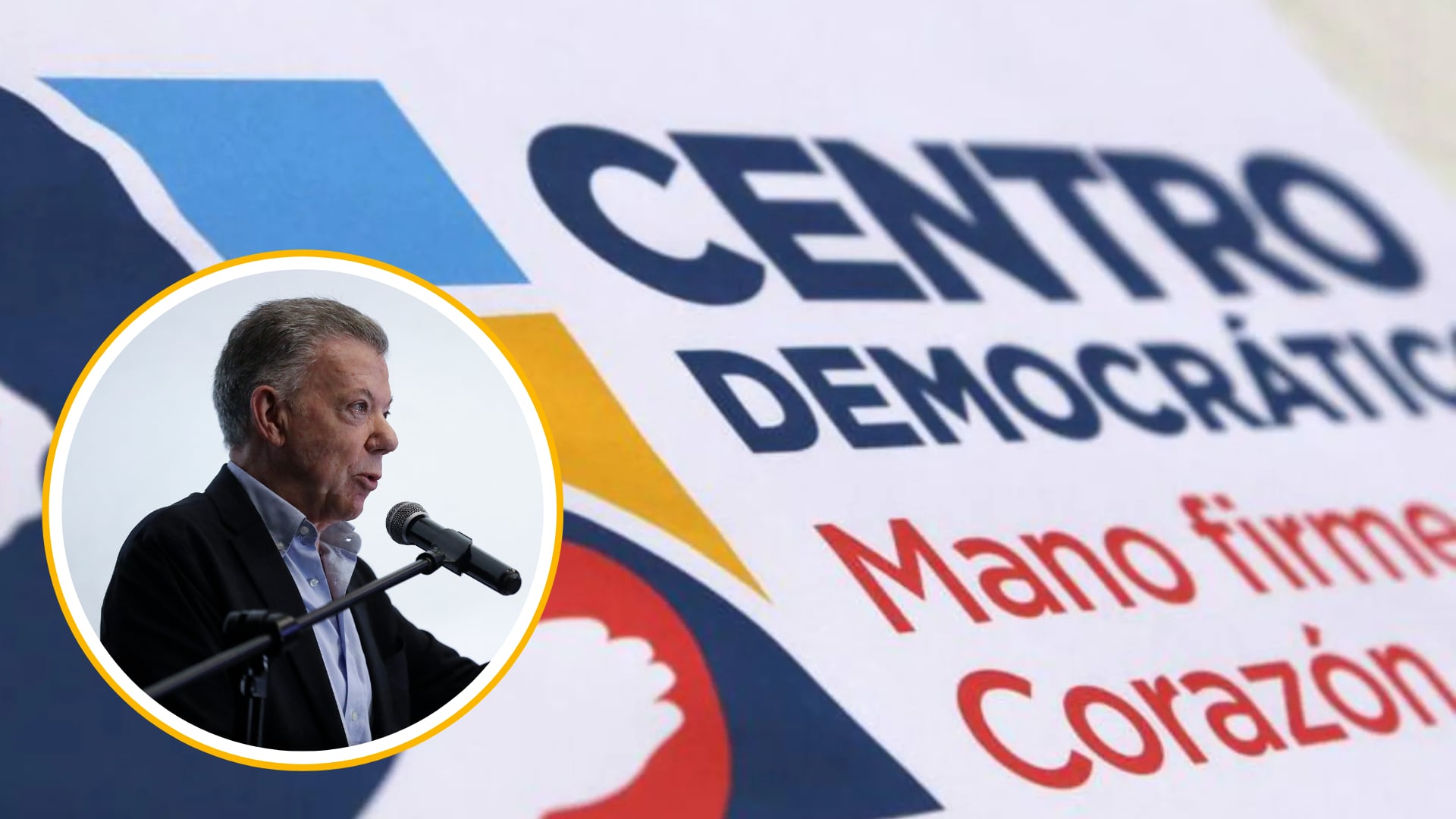 Centro Democrático le respondió fuerte a Juan Manuel Santos: “Guárdese su solidaridad cargada de veneno”