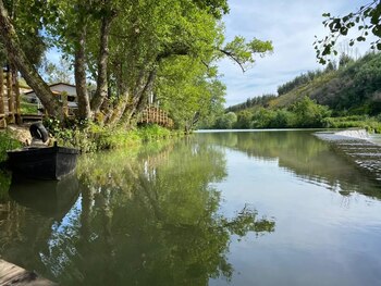 Playa fluvial de Vimeiro, en