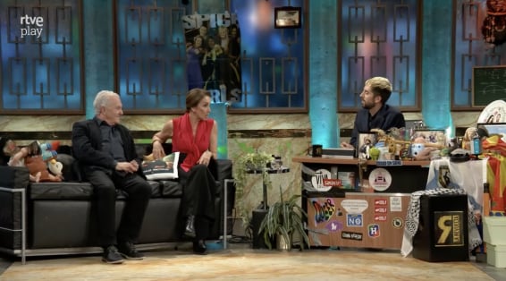 Víctor Manuel y Ana Belén en 'La Revuelta' (RTVE).