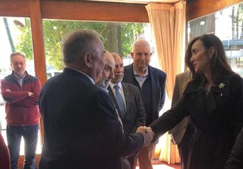 El presidente del Rosgan, Walter