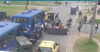 Accidente en la localidad de