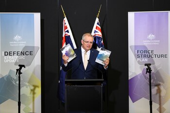 El premier australiano Scott Morrison