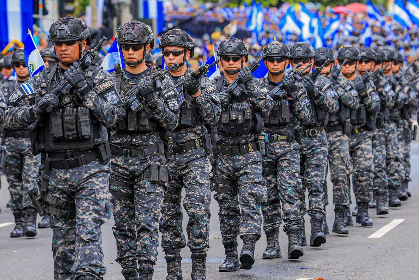 El Salvador encabeza la percepción favorable en América Latina sobre el combate al crimen organizado con un 75% de aprobación./ (Secretaría de Prensa).