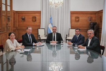 María Ibarzábal, Diego Santilli, Manuel