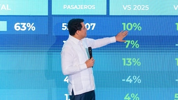 Ministro David Collado em destaque