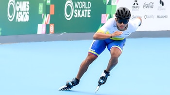 Colombia sumó 13 medallas de oro en las pruebas de patinaje de pista - crédito Comité Olímpico Colombiano