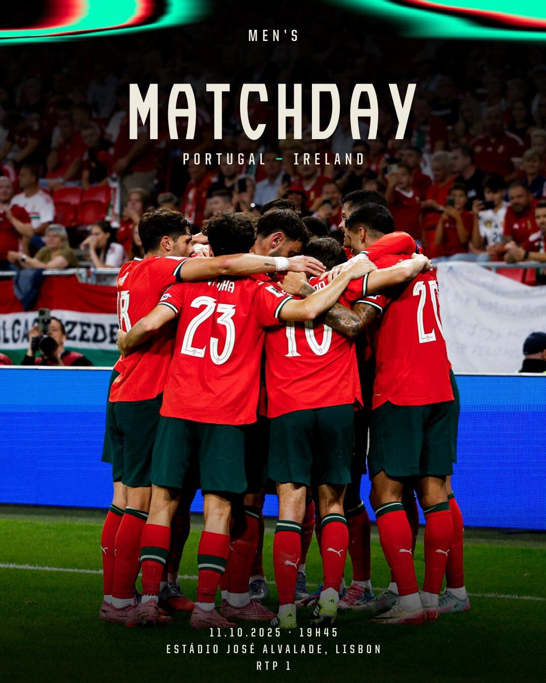 Portugal se enfrentará a Irlanda por las Eliminatorias de Europa 2026